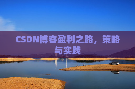 CSDN博客盈利之路，策略与实践